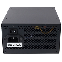 CiT 600W ATX Power Supply, 80+ Efficiency, 120mm Silent Fan, Active PFC, PCIe, SATA & Molex Connectors, Black PSU for Gaming & Desktop PC - Image 6
