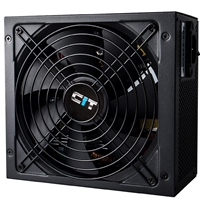 CiT 600W ATX Power Supply, 80+ Efficiency, 120mm Silent Fan, Active PFC, PCIe, SATA & Molex Connectors, Black PSU for Gaming & Desktop PC - Image 8