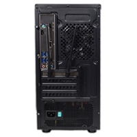 RGB Micro Tower - AMD Ryzen 3 4300G Quad Core 8 Thread 3.80GHz (4.00GHz Boost), 16GB DDR4 RAM, 1TB Kingston NVMe M.2, WiFi 6 + BT, 120mm RGB Air Cooler - Pre-Built PC - Image 4