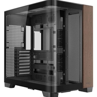 Antec CX500M Constellation C8 Full TowerGaming Case, 1 x USB Type-C / 2 x USB 3.0, Curved Tempered Glass Front and Side Window Panel, Walnut Wood Rish Side, Dual Chanber Design, 0 x Pre-Installed Fans, E-ATX(280mm), ATX, M-ATX, ITX Compatible