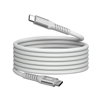 Verbatim (31850) Sync & Charge USB-C to USB-C 60W Magnetic Cable 120cm Grey, Supports PD 3.0 and QC 3.0