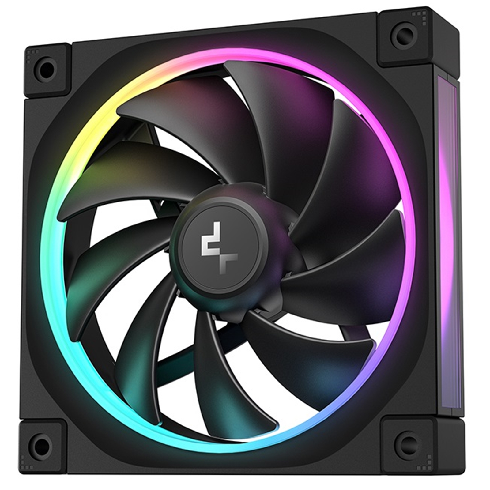 DeepCool FL12 120mm PWM Fan - High Performance, Low Noise, Fluid Dynamic Bearing, 36 ARGB LEDs, 500-2150 RPM, 55 CFM Airflow, 4-Pin PWM Control - Image 3