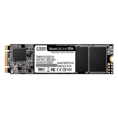 Team MS30 (TM8PS7512G0C101) 512GB, M.2 Sata Interface, PCIe Gen3, Read 550MB/s, Write 480MB/s, 3 Year Warranty - Image 2
