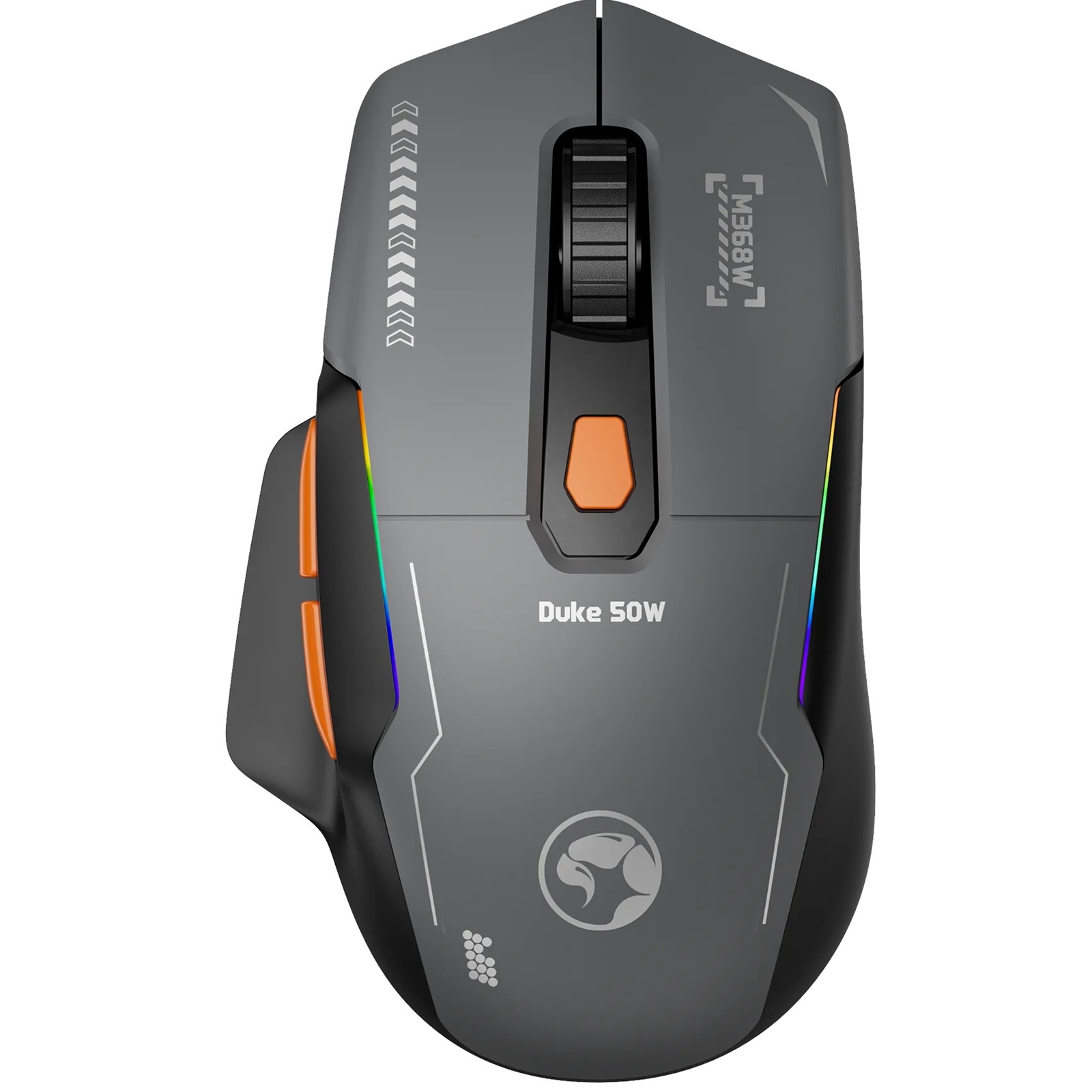 MARVO Duke 50 M368W Wireless Gaming Mouse, Tri-Mode Connectivity USB, 2.4GHz & Bluetooth, 6 DPI levels (800 - 12800), 1000Hz Polling Rate, 13 Mode RGB Backlighting, 79g - Image 3