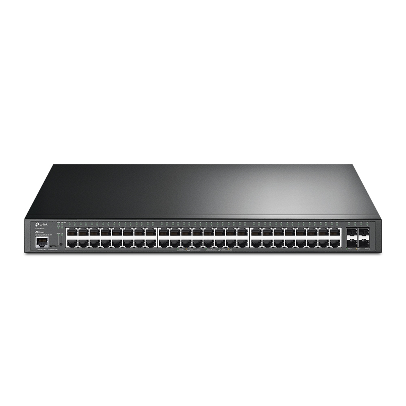 TP-Link TL-SG3452XP 48-Port L2+ Managed GbE PoE+ Access Switch w/ 4 x 10G SFP+ Ports & 3-Year Omada Hosted Cloud Controller - Image 3
