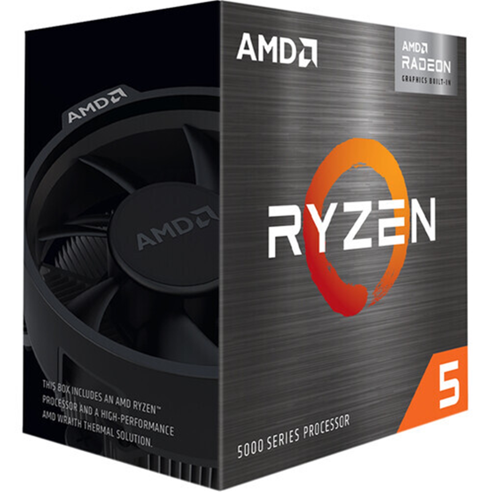 AMD Ryzen 5 5600GT 6 Core AM4 Processor, 12 Threads, 3.6GHz up to 4.6GHz Boost, 19MB Cache, 65W, with Wraith Stealth Cooler, Radeon Graphics - Image 3