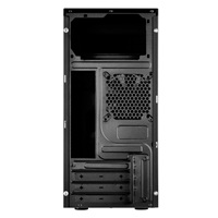 Antec VSK-3000B-U3/U2 Micro Tower Gaming Case, 1 x USB 3.0 / 1 x USB 2.0, SGCC steel, Vented Side Panel, 1 x Pre-Installed 92mm Rear Exhaust Fan, Micro-ATX, Mini-ITX Compatible - Image 5