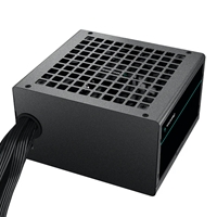 DeepCool PF500 500W PSU, 120mm Silent Hydraulic Bearing Fan, 80 PLUS White, Non Modular, UK Plug, Flat Black Cables, Efficient & Affordable - Image 8