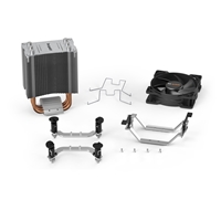 be quiet! Pure Rock Slim 2 Fan CPU Cooler, Universal Socket, Pure Wings 2 92mm PWM Black Cooling Fan, 2000RPM, 3 Heat Pipes, 130W TDP, Slim & Compact Design, Intel LGA 1700 & AMD AM5 Compatible - Image 8