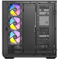 Antec Constellation C7 Mid Tower Gaming Case, 1 x USB Type-C / 2 x USB 3.0, Tempered Glass Front and Side Window Panel, Vertical Airflow, 4 x Pre-Installed ARGB LED Fans, E-ATX (= 272mm), ATX, M-ATX, ITX Compatible - Image 8