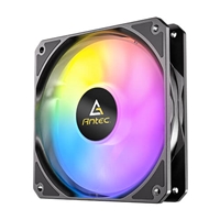 Antec P12 ARGB PWM 120mm Fan 3 pack - 4-Pin, Black, High-Airflow Cooling, 9-Blade Design with Anti-Vibration Pads - Image 4