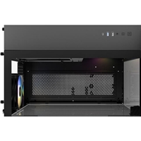 Antec CX600M Trio Mini Tower Gaming Case, Tempered Glass Front, Top & Side Panels, Dual Chamber Design, 3 x Pre-Installed ARGB Fans, USB-C, USB 3.0 & USB 2.0, Micro-ATX/ITX, Black - Image 8