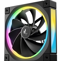 DeepCool FL12 120mm PWM 3 Pack Reverse Fan - High Performance, Low Noise, Fluid Dynamic Bearing, 36 ARGB LEDs, 500-2150 RPM, 55 CFM Airflow, 4-Pin PWM Control - Image 4