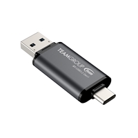Team TX1364GC01 2 in 1 Dual OTG 64GB Flash Drive, X1 USB 3.2 Gen1, Type C & A, Plug and Play - Image 4