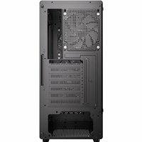 Antec VX320 ARGB Mid-Tower Gaming Case, 1 x USB 3.0/ 1 x USB 2.0, Tempered Glass Side Window Panel, Ventilated Front Grille, 4 x Pre-Installed ARGB LED Fans, ATX, Micro-ATX,ITX Compatible - Image 4
