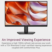 Dell SE2425HM 24 Inch Monitor, Full HD (1920x1080), 100Hz, IPS, 5ms, VESA (100x100mm), HDMI, VGA, 3 Year Warranty - Image 5