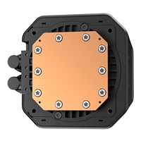 DeepCool LM360 Liquid CPU Cooler with 2.4" IPS Display, 360mm AIO, Triple 120mm ARGB Fans, Anti-Leak Technology, PWM Pump, Intel LGA 1851/1700 & AMD AM5 Compatible, Black - Image 4