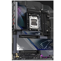 Gigabyte X870E AORUS MASTER X3D AMD AM5 Socket Motherboard, ATX, 4x DDR5 Slots, 5x M.2 Sockets, Fitted I/O Shield, 10GbE LAN, Wi-Fi 7, 1x HDMI Port / 2x USB-C (USB4) - Image 6