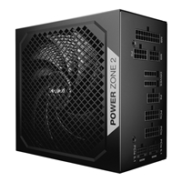 be quiet! Power Zone 2, 1200W, Semi-passive zero-RPM cooling, 2 x 90' angled 12V-2x6 connectors and PCIe 5.1/ATX 3.1 compatibility, 10-year manufacturer's warranty. - Image 6