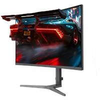 piXL CM27C7 27 Inch 165Hz Full HD Curved HDR Widescreen Gaming Monitor with AMD Freesync & NVidia G-Sync, 1ms Response Time, 165Hz Refresh Rate, DisplayPort, HDMI, USB-A, VESA Mount & Height Adjust - Image 4