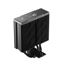 DeepCool AK400 G2 DIGITAL NYX CPU Cooler, Black, 1 x 120mm Fan, 4 x advanced Copper Heatpipes, Intel/AMD - Image 8