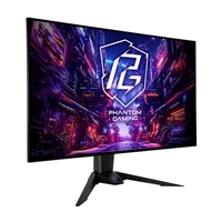 ASRock Phantom Gaming PGO32UFS 32 Inch 4K/ UHD (3840 x 2160) Flat WOLED Gaming Monitor, 240Hz 0.03ms (GTG) Response Time, 2 x HDMI 2.1; 1 x DisplayPort 1.4, 1 x Type-C (DP Alt Mode / PD 15W), Height, Swivel, Tilt Adjustment, Integrated Wi-Fi Antenna (Comp - Image 4