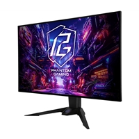 ASRock Phantom Gaming PGO32UFS 32 Inch 4K/ UHD (3840 x 2160) Flat WOLED Gaming Monitor, 240Hz 0.03ms (GTG) Response Time, 2 x HDMI 2.1; 1 x DisplayPort 1.4, 1 x Type-C (DP Alt Mode / PD 15W), Height, Swivel, Tilt Adjustment, Integrated Wi-Fi Antenna (Comp - Image 5