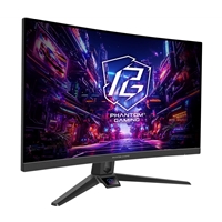 ASRock Phantom Gaming PG27FRS1A 27 Inch FHD (1920 x 1080) VA Curved (1500R) Gaming Monitor, 280Hz 1ms (MPRT) Response Time, 2 x HDMI 2.0, 1 x DisplayPort 1.4, Headphone Out, Tilt, Swivel Adjustment - Image 4