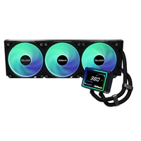 ASRock Challenger 360 Digital AIO Liquid CPU Cooler, 360mm Radiator, Triple 120mm PWM ARGB Fans, 3? Digital Display, Intel LGA1700/1851 & AMD AM5/AM4 Compatible - Image 5