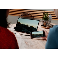 Verbatim (49591) Portable 14" FHD Touchscreen IPS Monitor Aluminium, USB-C - Image 7
