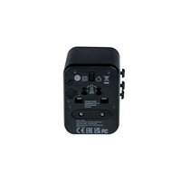 Verbatim (49543) UTA-01 Universal Travel Adapter with 2 x USB-A Ports 12W - Image 5