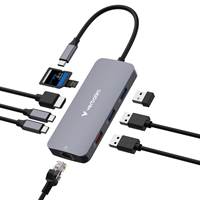 Verbatim (32152) USB-C Pro Multiport Hub 9 Port CMH-09 - Image 4