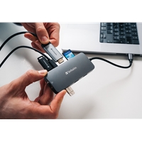 Verbatim (32152) USB-C Pro Multiport Hub 9 Port CMH-09 - Image 6