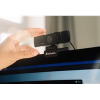 Verbatim (49580) AWC-03 Ultra HD 4K Autofocus Webcam with Dual Microphone - Image 6