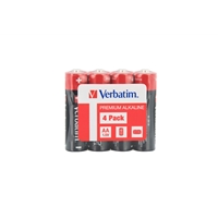 Verbatim (49501) AA Battery Alkaline 4 Pack Shrink Wrap - Image 5