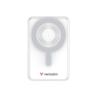 Verbatim (32273) Charge'n'Go 2C & Display MagSafe Power Bank 10000 mAh Silver - Image 4