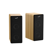 Genius SP-HF1220BT 45W RMS, Bluetooth 2-Way Wood Speakers, Bluetooth, 3.5mm - Image 4