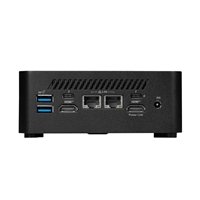 MSI Cubi NUC 1M, Intel Core 5 120U (14th Gen) Barebone, Intel Graphics, 2x DDR5 Slots, Dual ThunderBolt 4, Dual HDMI, Dual LAN, WiFi 6E, BT 5.3 with VESA Mount and Keyboard & Mouse - Image 5