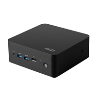 MSI Cubi NUC 1M, Intel Core 5 120U (14th Gen) Barebone, Intel Graphics, 2x DDR5 Slots, Dual ThunderBolt 4, Dual HDMI, Dual LAN, WiFi 6E, BT 5.3 with VESA Mount and Keyboard & Mouse - Image 6