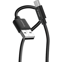 Verbatim (32393) Essentials Sync & Charge USB-A to C Cables (2 pack) Black & White,1m,18W QC, 480Mbps, Quick Charge 3.0 Support Up To 18W Charging - Image 4