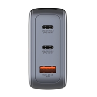 Verbatim (30239) Mini GaN Charger 100W With Display, 100W 3-Port + 100W USB-C to USB-C Cable - Image 5