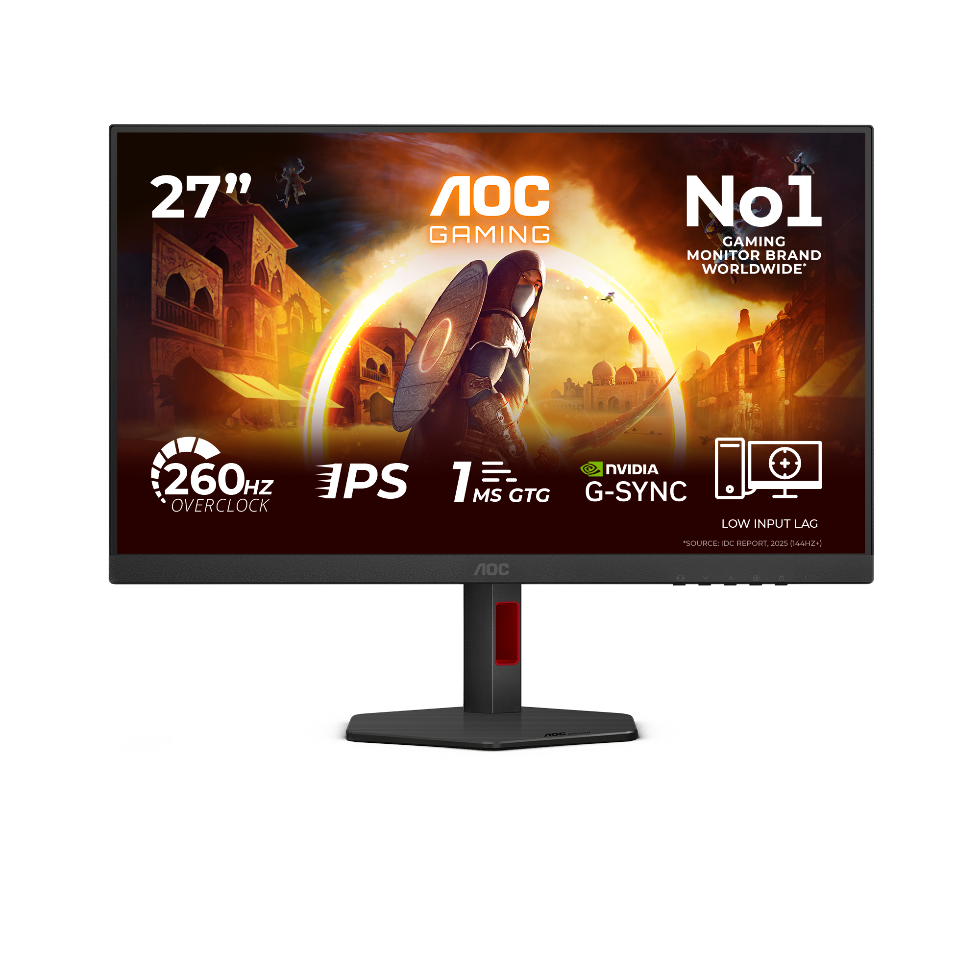 AOC 23.8 IPS MONITOR 27G4ZR