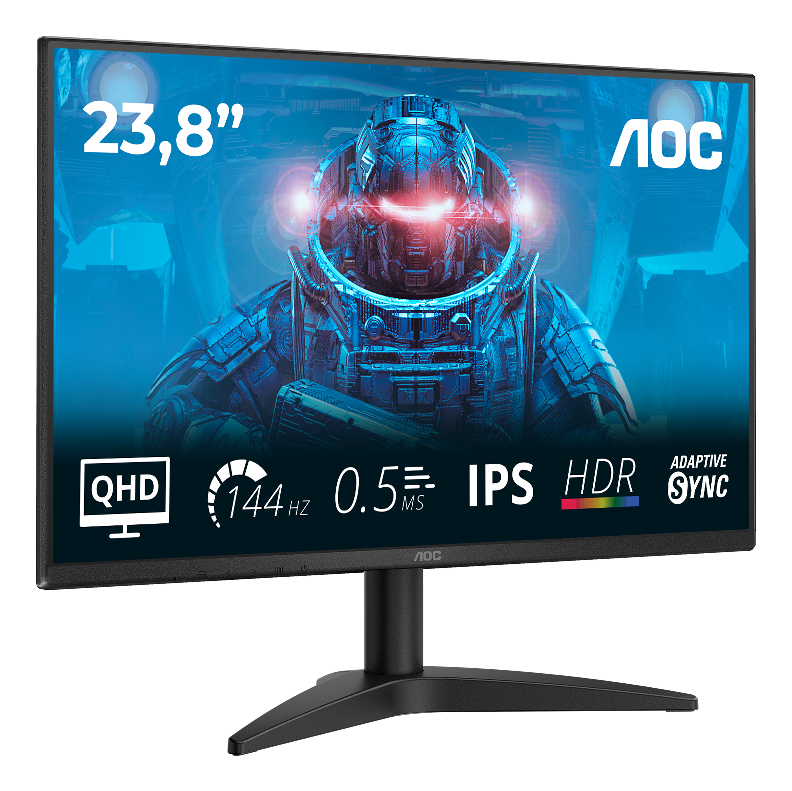 AOC 23.8 IPS MONITOR Q24B36X - Image 2