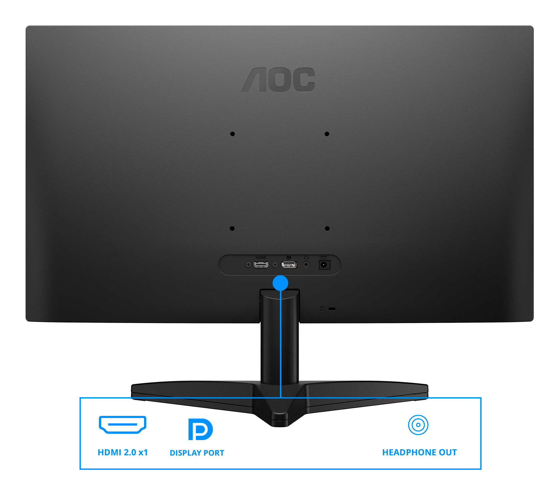 AOC 23.8 IPS MONITOR Q24B36X - Image 3