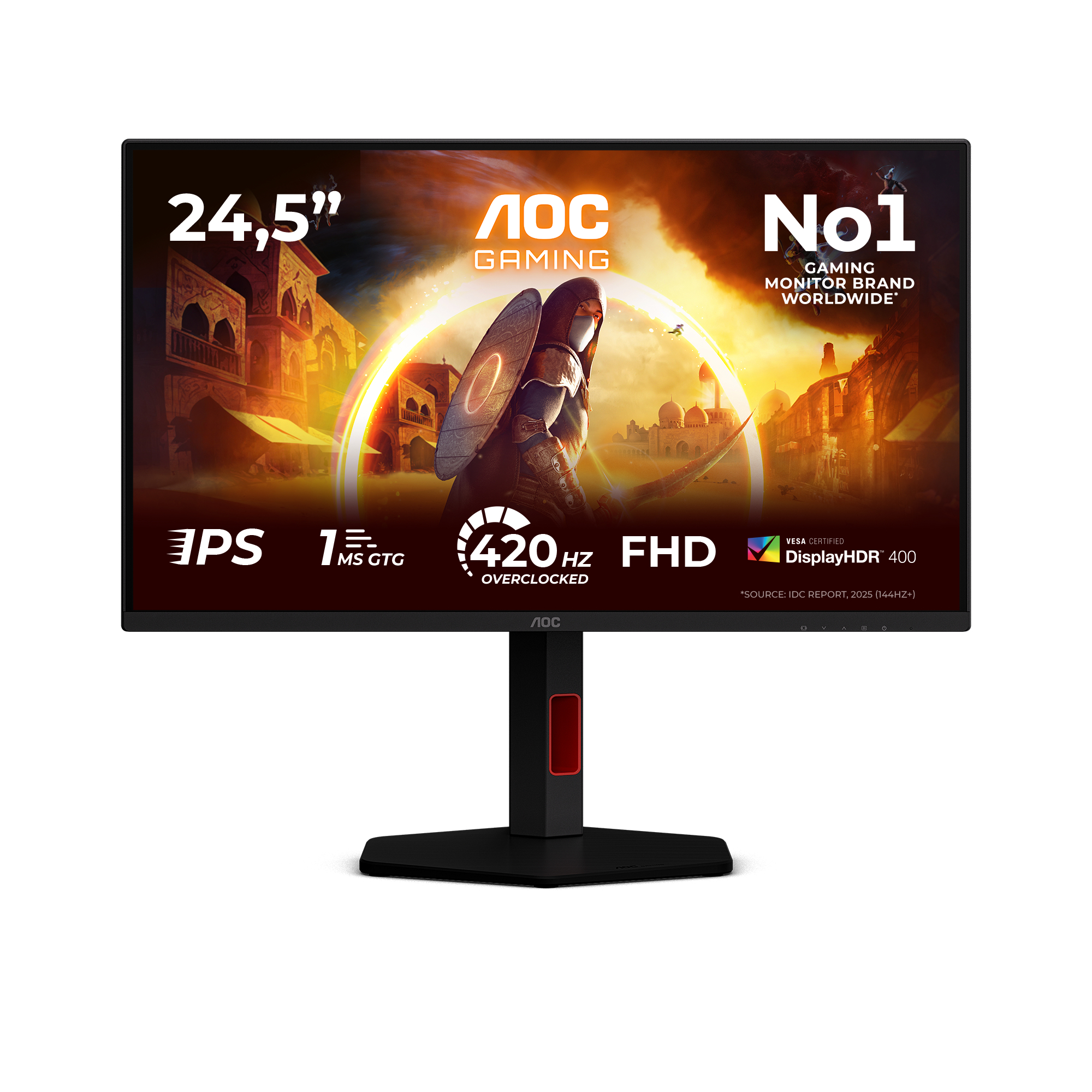 AOC 24.5 IPS MONITOR 25G4KUR
