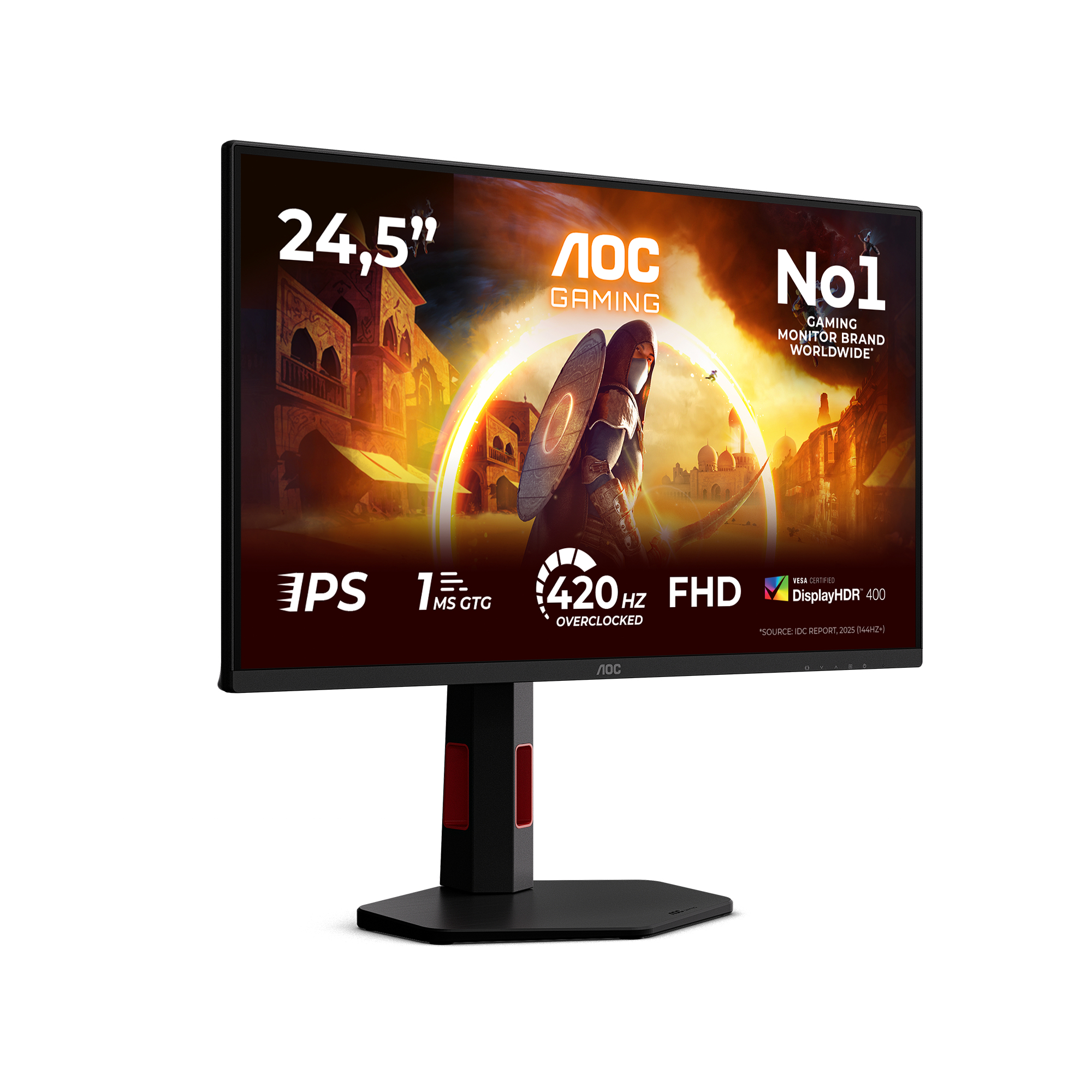 AOC 24.5 IPS MONITOR 25G4KUR - Image 2