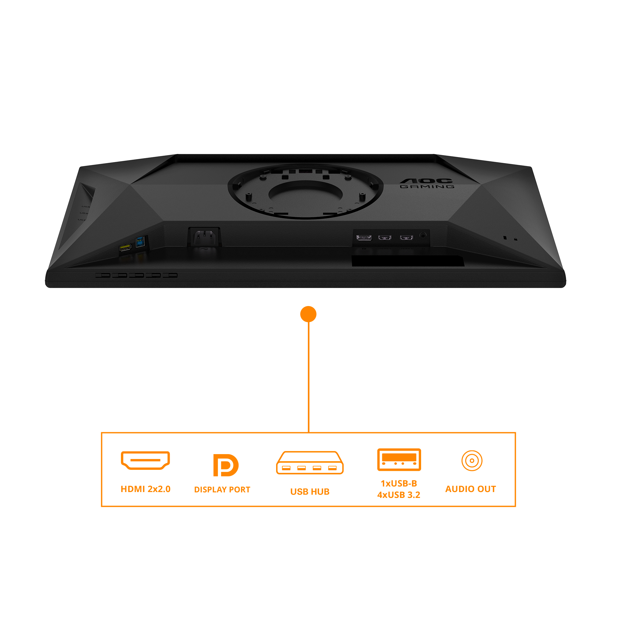 AOC 24.5 IPS MONITOR 25G4SXU - Image 3