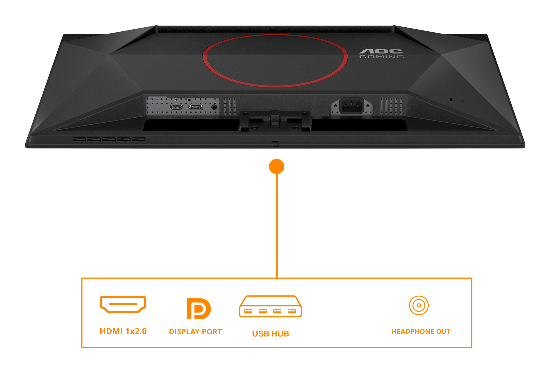 AOC 26.5 QD-OLED MONITOR Q27G41ZDF - Image 3