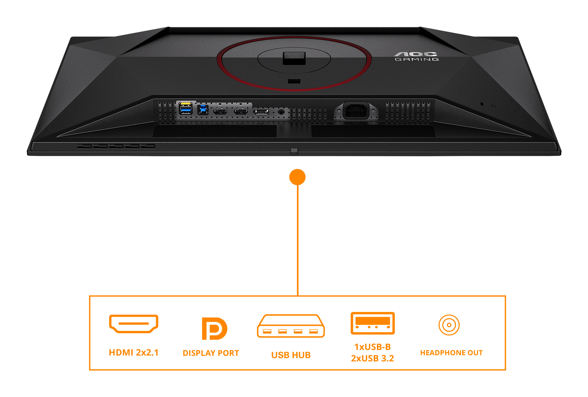 AOC 26.5 QD-OLED MONITOR Q27G4SDR - Image 4