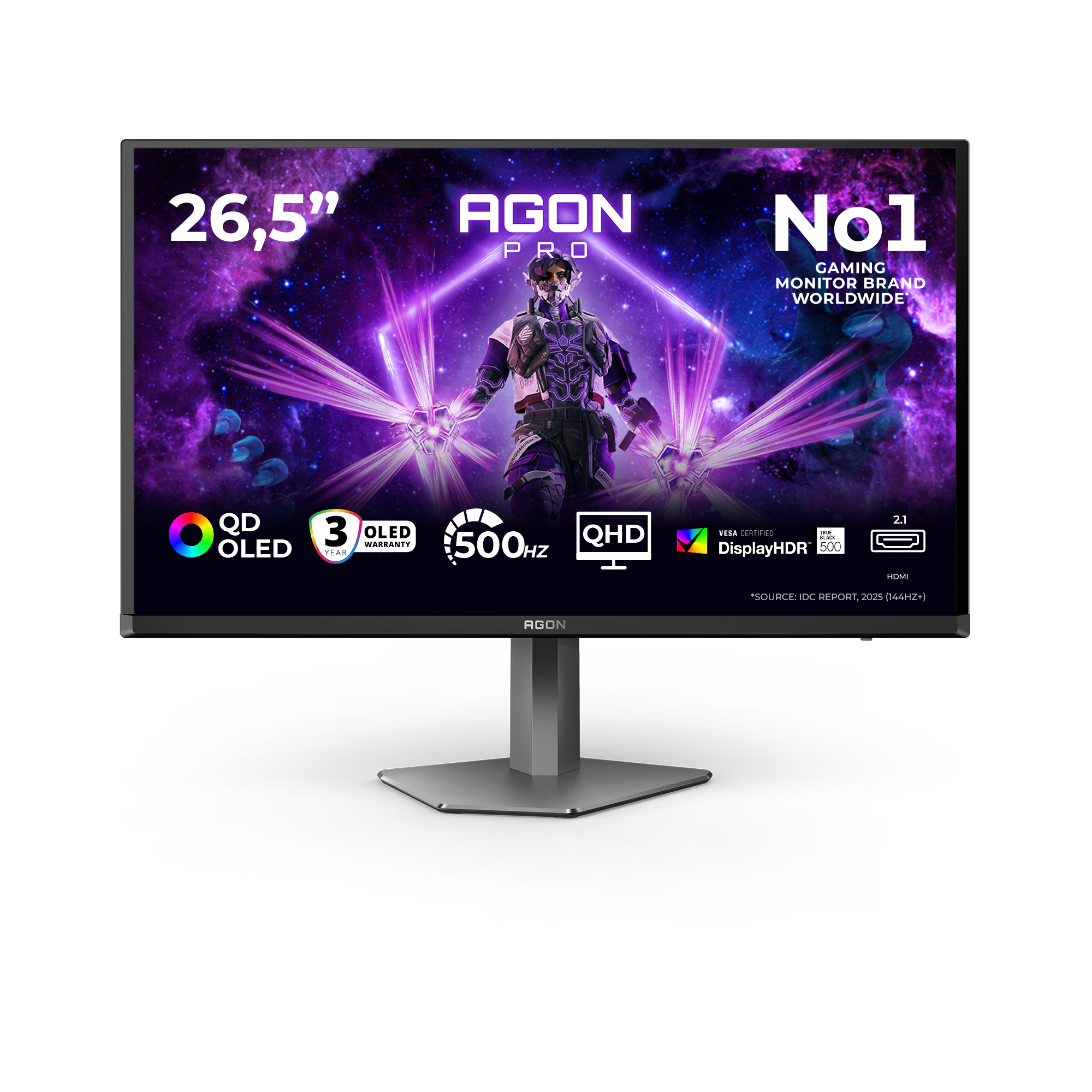 AOC 26.5 QD-OLED MONITOR SPK AG276QKD2